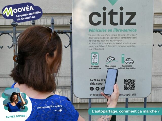 L&rsquo;autopartage avec Citiz, comment ça marche ? Sophie vous guide ! (Vidéo)