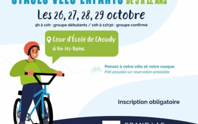 Stage vélo enfants avec vélodéa – 26 au 29 octobre